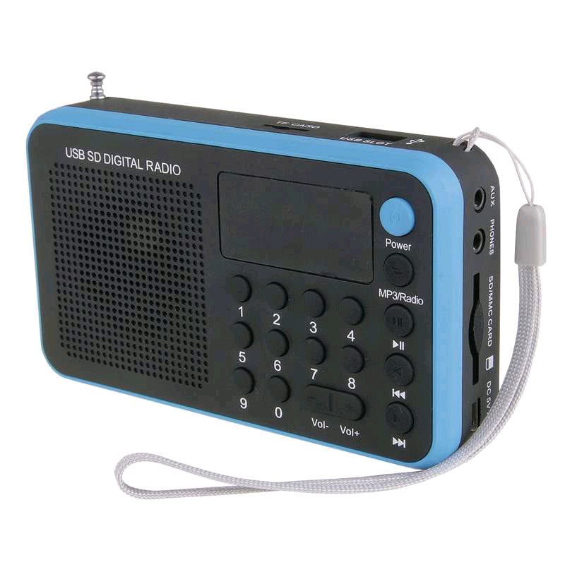 rádio USB Emgo 1505W MODRA