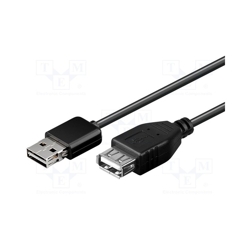 kábel USB  predlžovací 0,3m