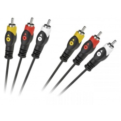 kábel 3RCA-3RCA 3m