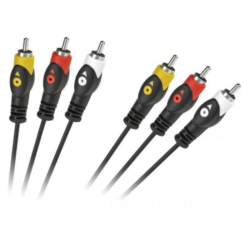 kábel 3RCA-3RCA 3m