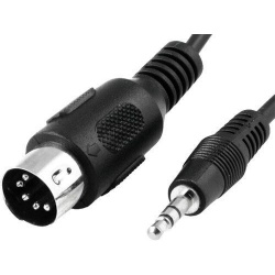 kábel DIN 5kolík-Jack 3,5mm stereo