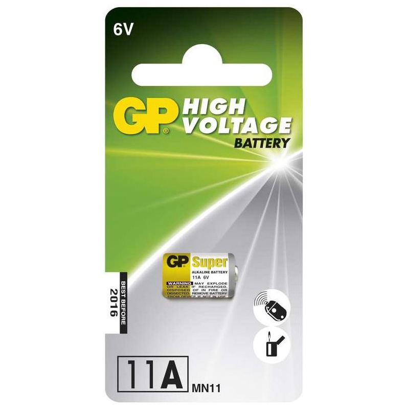 batéria GP 11A 6V 38MAH